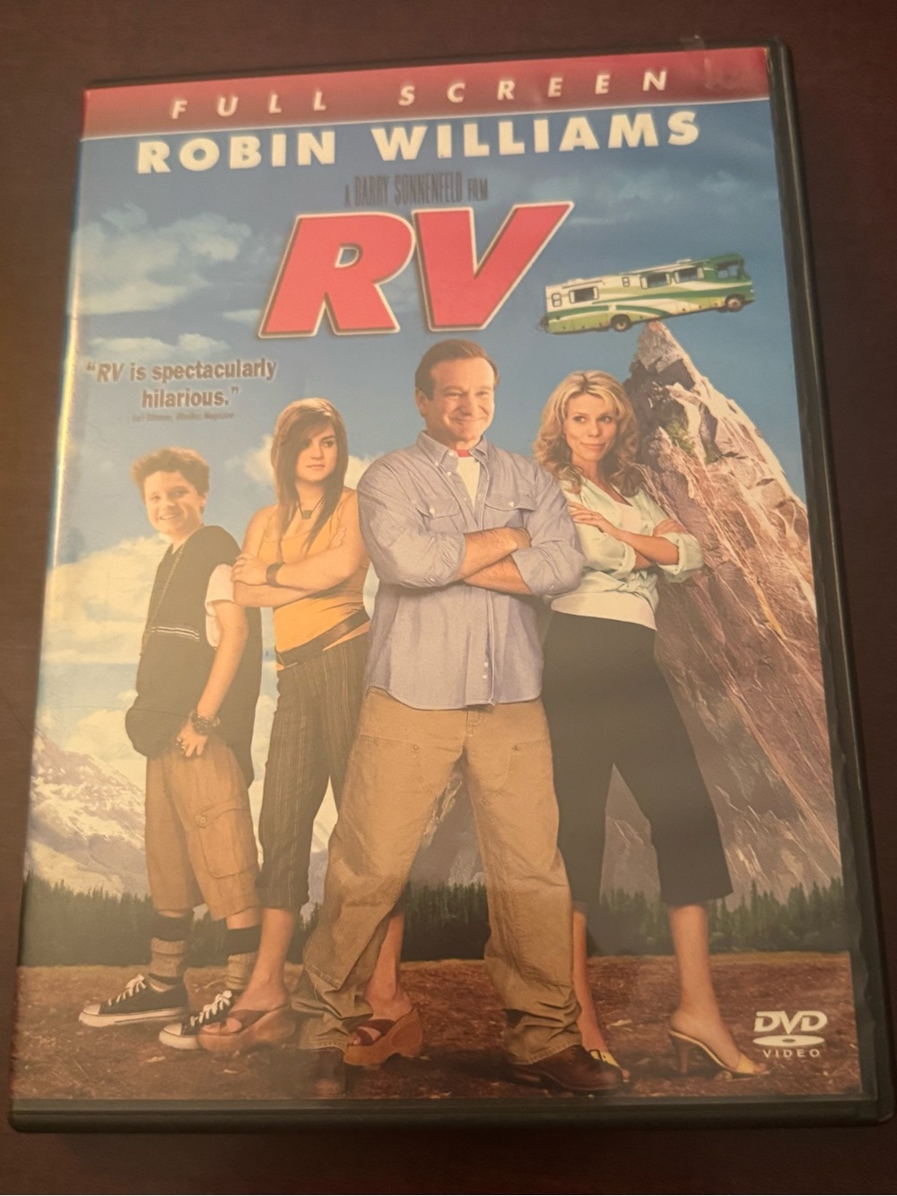 RV - DVD full screen movie comedy Robin Williams